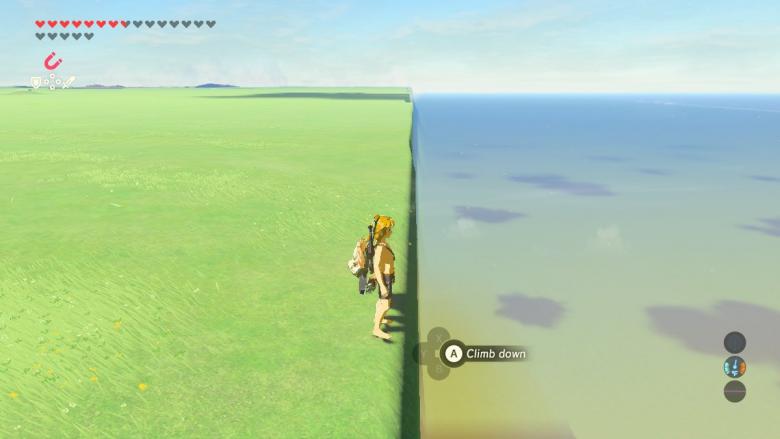 Nintendo Switch - Вы можете попасть за карту в Zelda: Breath of the Wild и найти скрытую область - screenshot 5