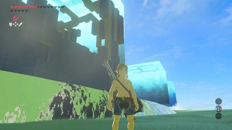 Nintendo Switch - Вы можете попасть за карту в Zelda: Breath of the Wild и найти скрытую область - screenshot 4