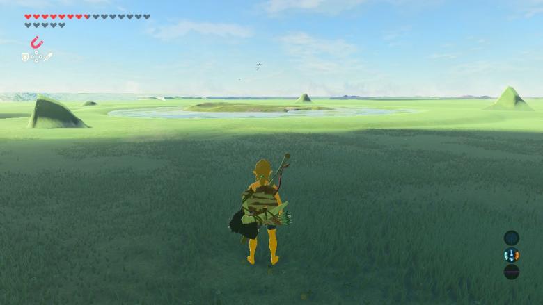 Nintendo Switch - Вы можете попасть за карту в Zelda: Breath of the Wild и найти скрытую область - screenshot 1