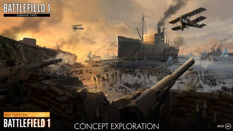 Battlefield 1 - DICE анонсировали Premium Trials для Battlefield 1 и несколько новых концепт-артов - screenshot 1