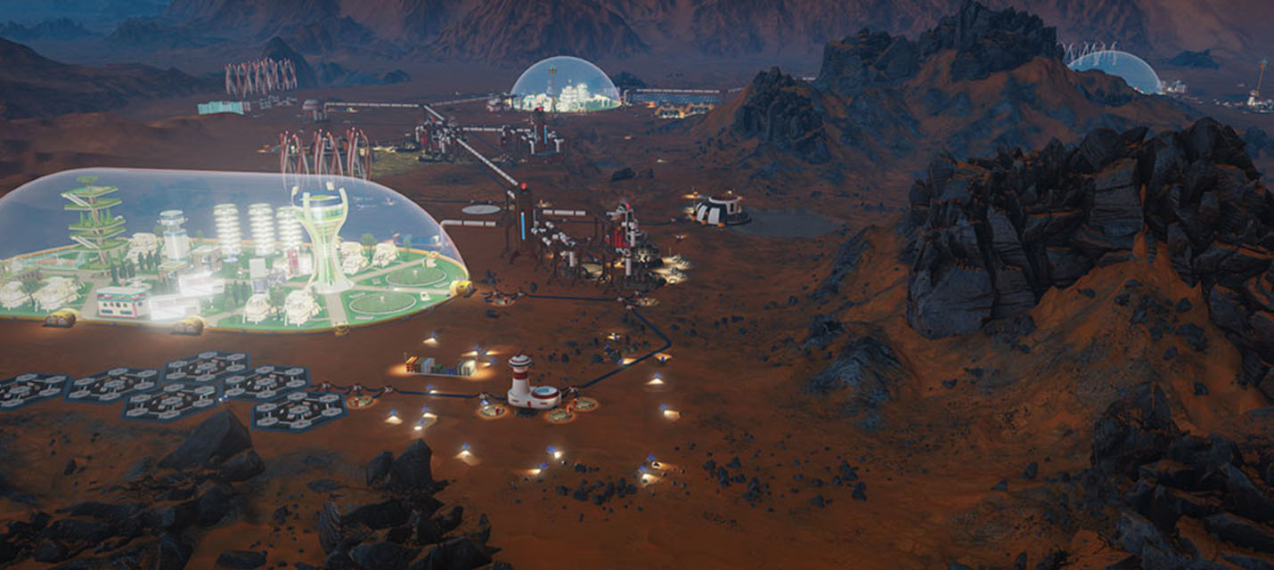 Изображение к Новый трейлер колонизационного симулятора Surviving Mars
