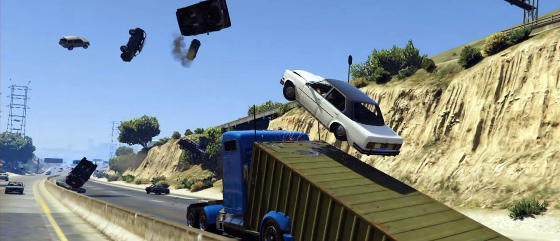 Изображение к Еще немного безумия в Grand Theft Auto V