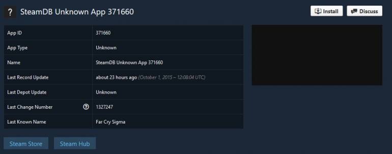 Ubisoft - Far Cry Sigma появился в базе данных Steam - screenshot 1