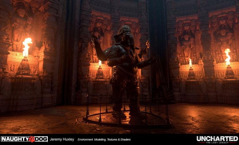 Naughty Dog - Отличные концепт-арты и рендеры Uncharted: The Lost Legacy - screenshot 2
