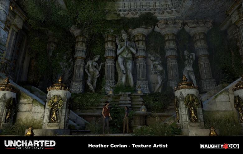 Naughty Dog - Отличные концепт-арты и рендеры Uncharted: The Lost Legacy - screenshot 9