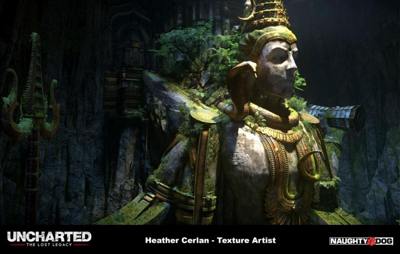 Naughty Dog - Отличные концепт-арты и рендеры Uncharted: The Lost Legacy - screenshot 8