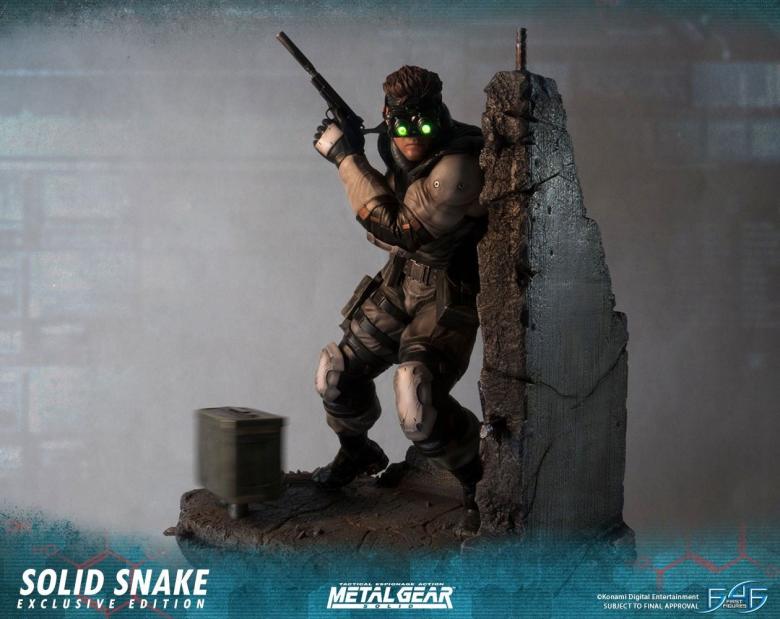 Konami - Крутые, но чудовищно дорогие фигурки Солида Снейка из Metal Gear Solid - screenshot 1