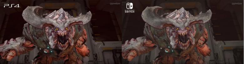 DOOM - Сравнение PS4 и Switch версий DOOM - screenshot 4