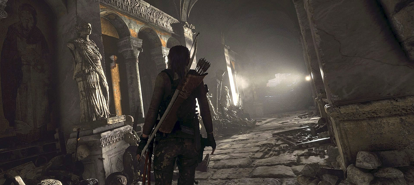 Изображение к Около 10 минут геймплея Rise of the Tomb Raider с Xbox One X