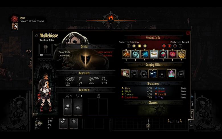 Indie - Вы можете добавить Тифу из Final Fanatasy VII в Darkest Dungeon - screenshot 2