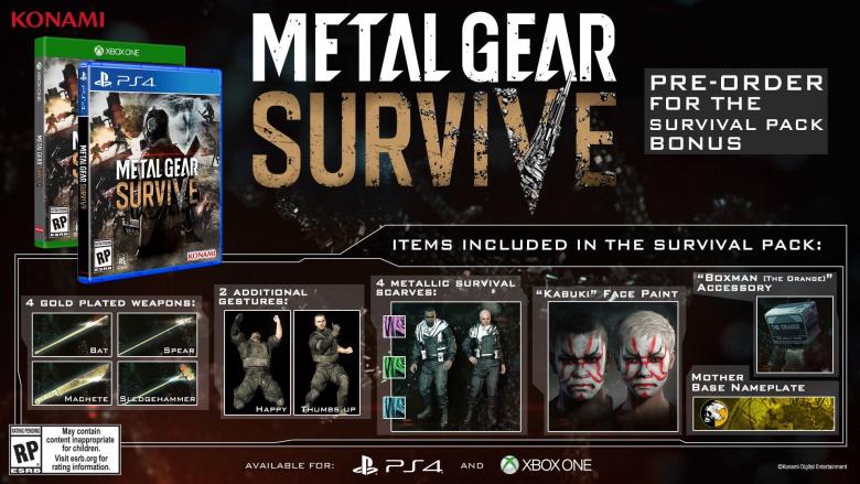 Konami - Metal Gear Survive выйдет в Феврале 2018 года - screenshot 2