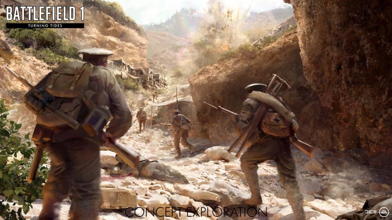 Battlefield 1 - Новые концепт-арты из Battlefield 1: Turning Tides и все, что нужно знать - screenshot 1