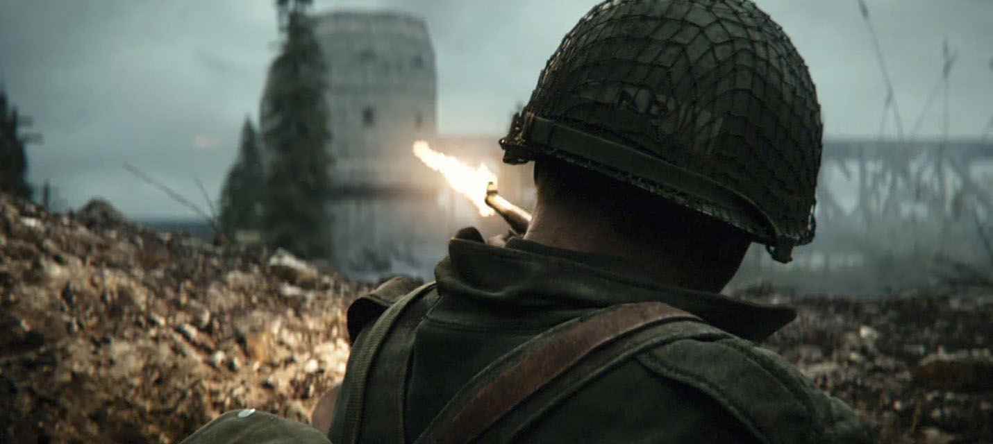 Изображение к Социальный хаб Call of Duty: WWII работает в режиме только для одного игрока