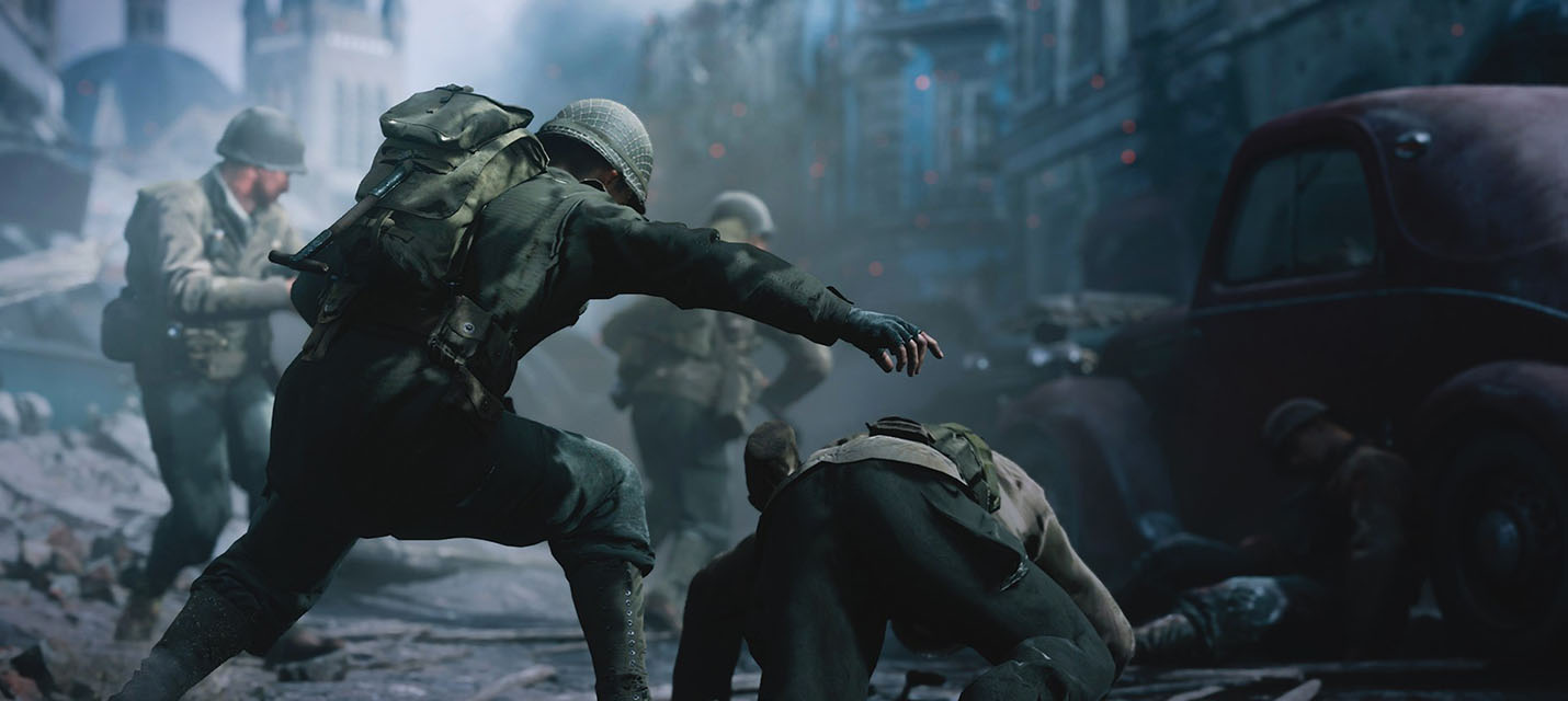 Изображение к Первые 15 минут одиночной кампании и зомби-режима Call of Duty: WWII