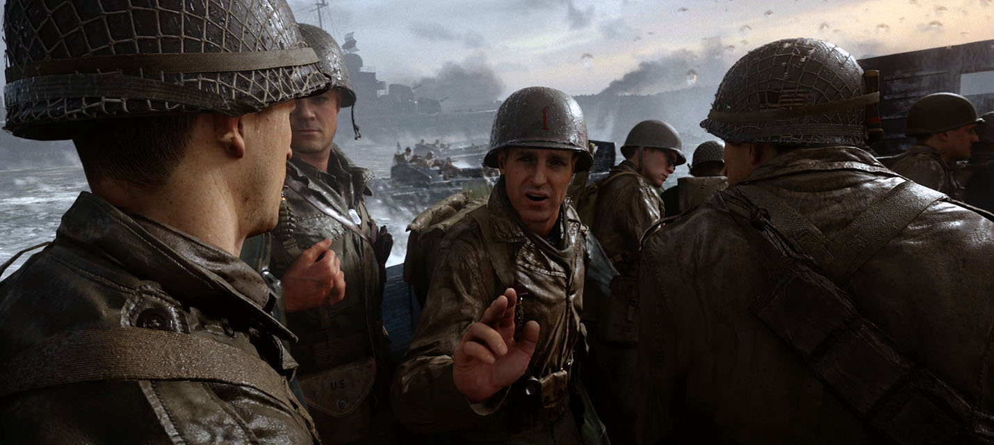 Изображение к Сравнение Xbox One, PS4 Pro и Xbox One X версий Call of Duty: WWII