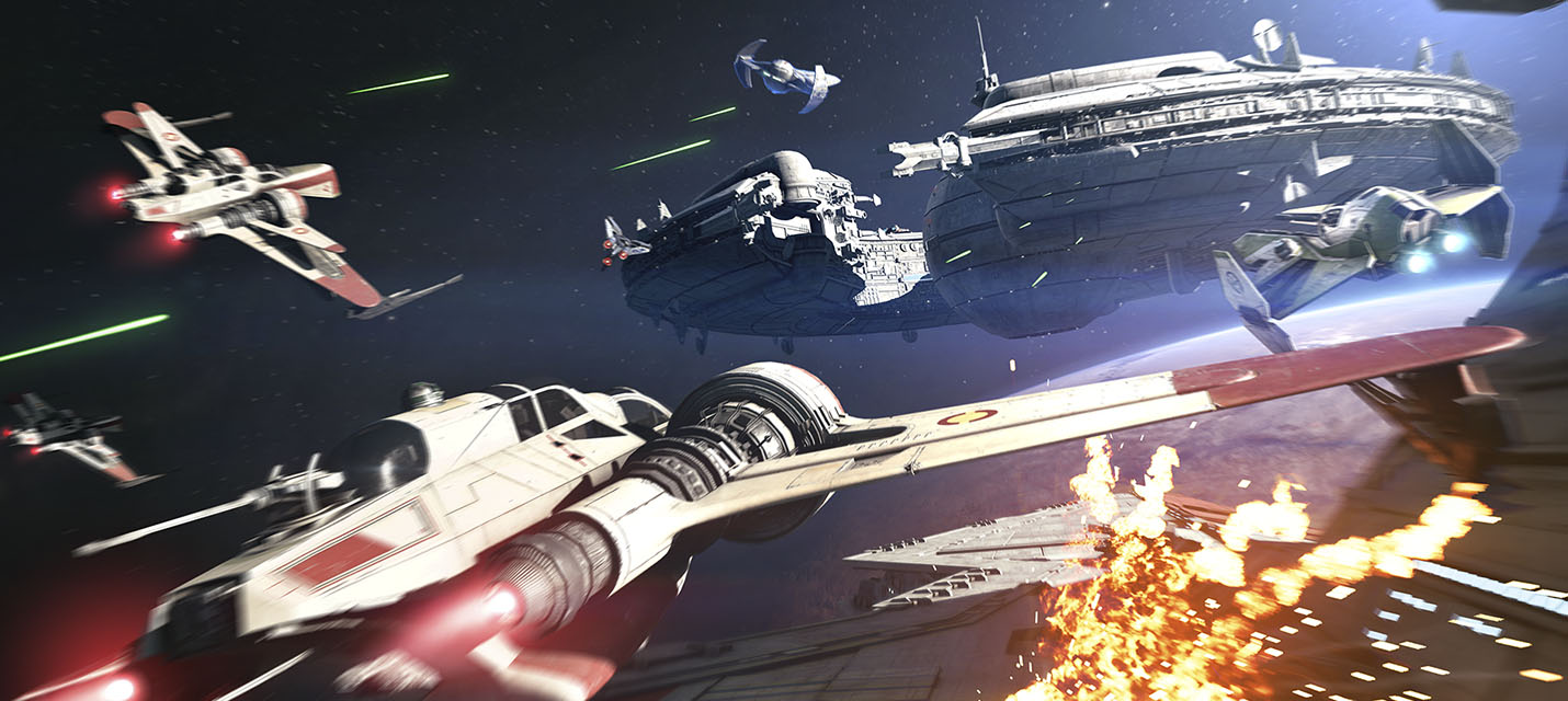 Изображение к Шикарный live-action трейлер Star Wars: Battlefront II