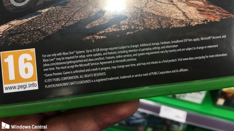 PlayerUnknown's Battlegrounds - На Xbox One PlayerUnknown’s Battlegrounds займет 30GB - screenshot 2
