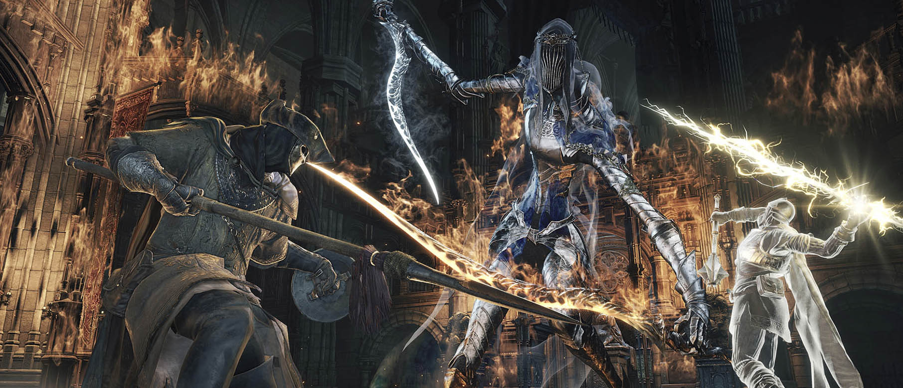Изображение к Сражение с ледяным рыцарем в Dark Souls 3
