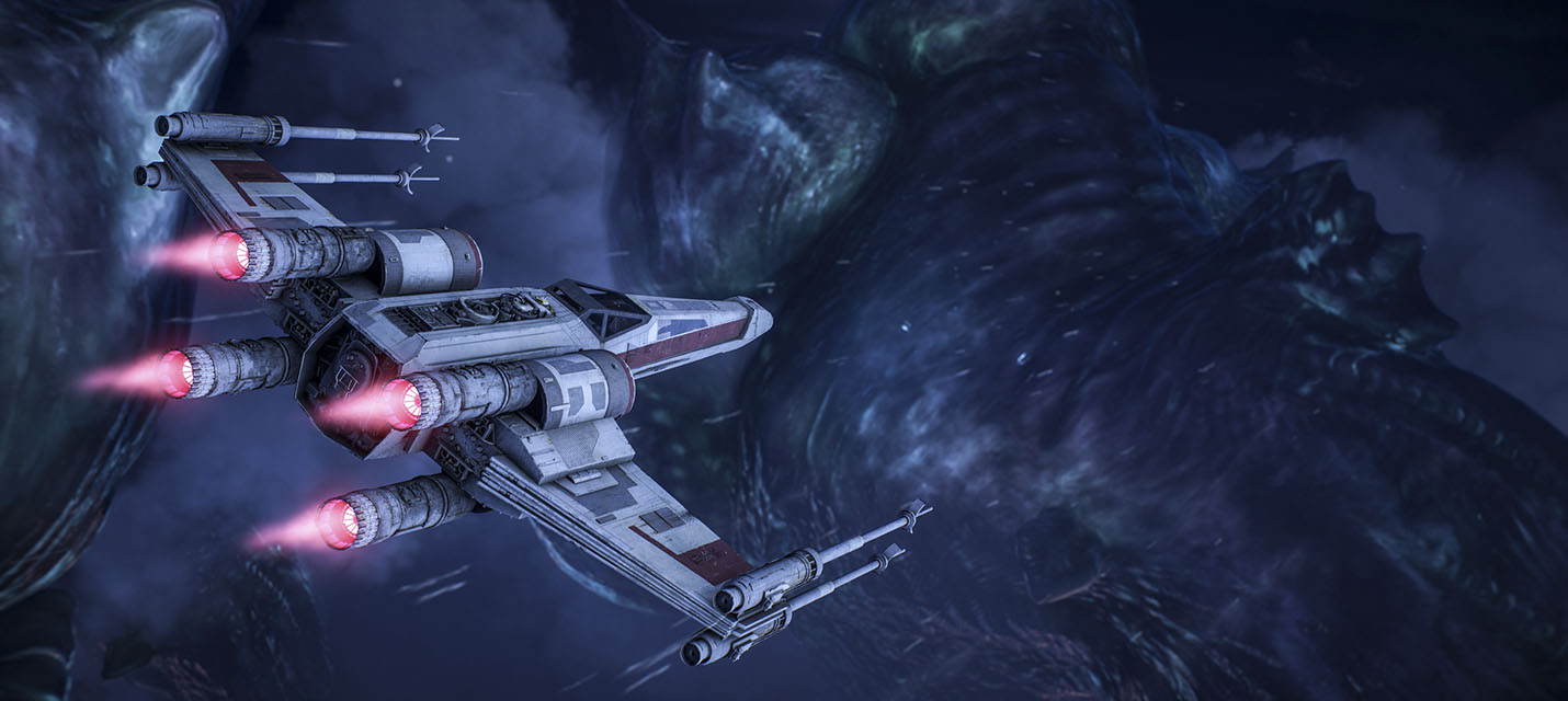 Изображение к Благодаря моду в Star Wars: Battlefront II можно устраивать кастомные аркадные битвы 32 на 32
