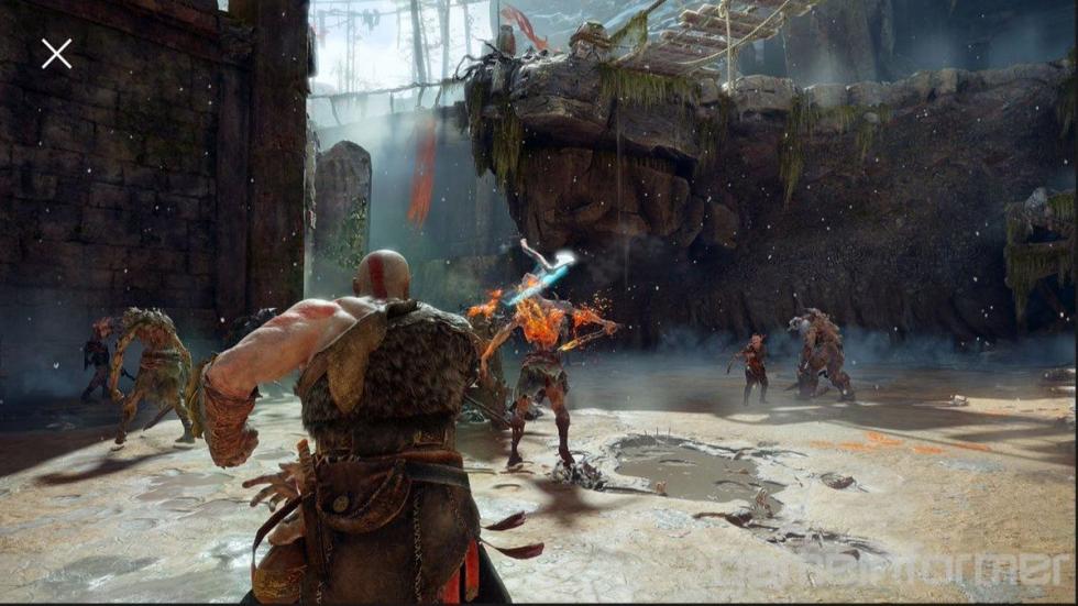 God of War - Кратос разучился прыгать и плавать в God of War - screenshot 2