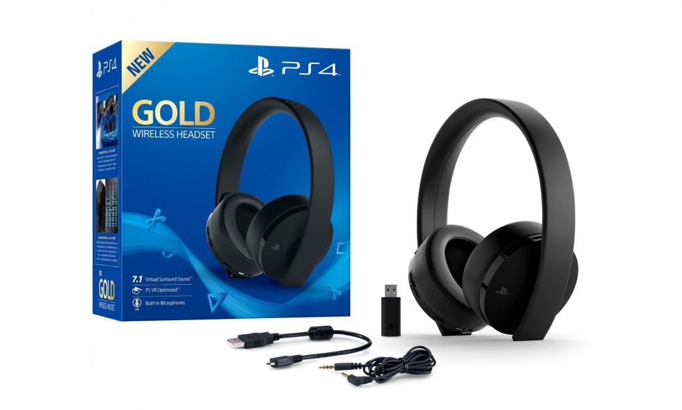 Sony - Gold Wireless Headset - новая гарнитура для ваших Playstation за $100 - screenshot 4