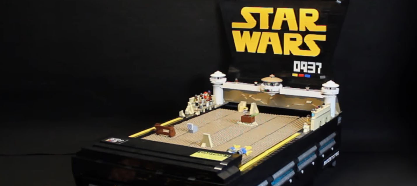 Изображение к Шикарная Lego-версия подрейсинга из Звездных войн: Скрытая угроза