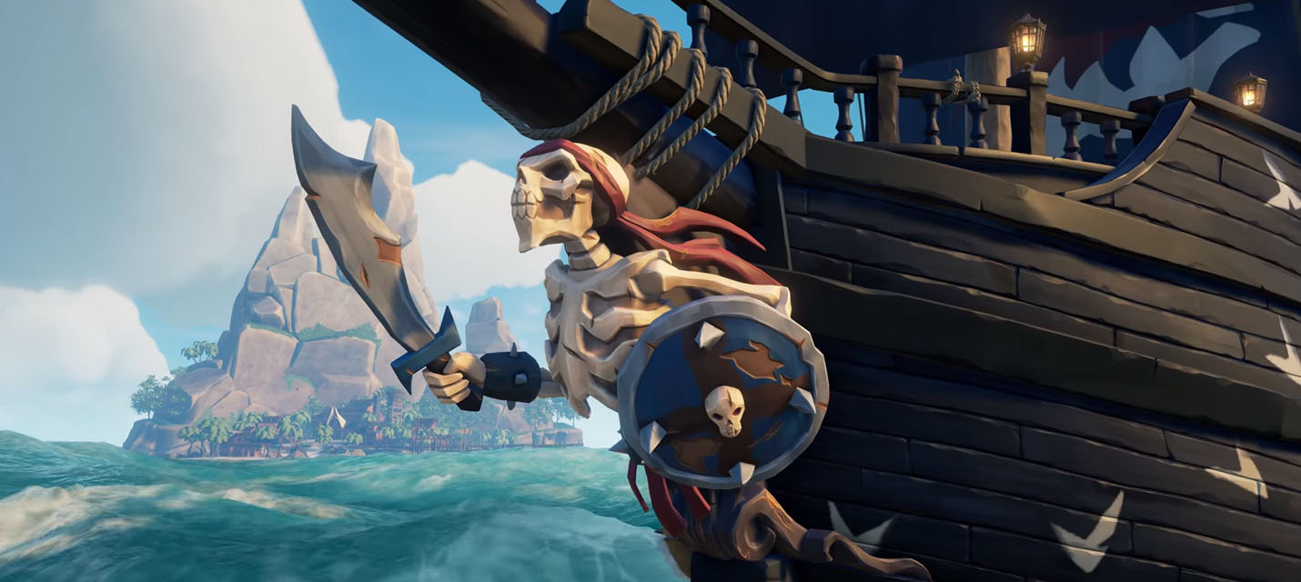 Изображение к Новый дневник разработчиков Sea of Thieves посвящен созданию персонажа и кастомизации кораблей