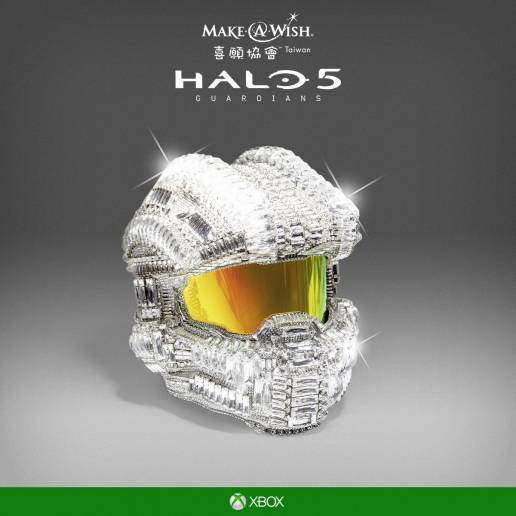 Halo - Шлем Мастера Чифа украшенный 25.000 кристаллами сваровски - screenshot 1