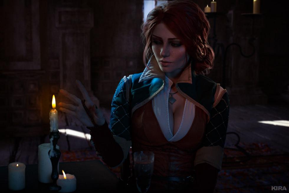 Cosplay - Косплей обворожительной и очень опасной Трисс из The Witcher 3: Wild Hunt - screenshot 9