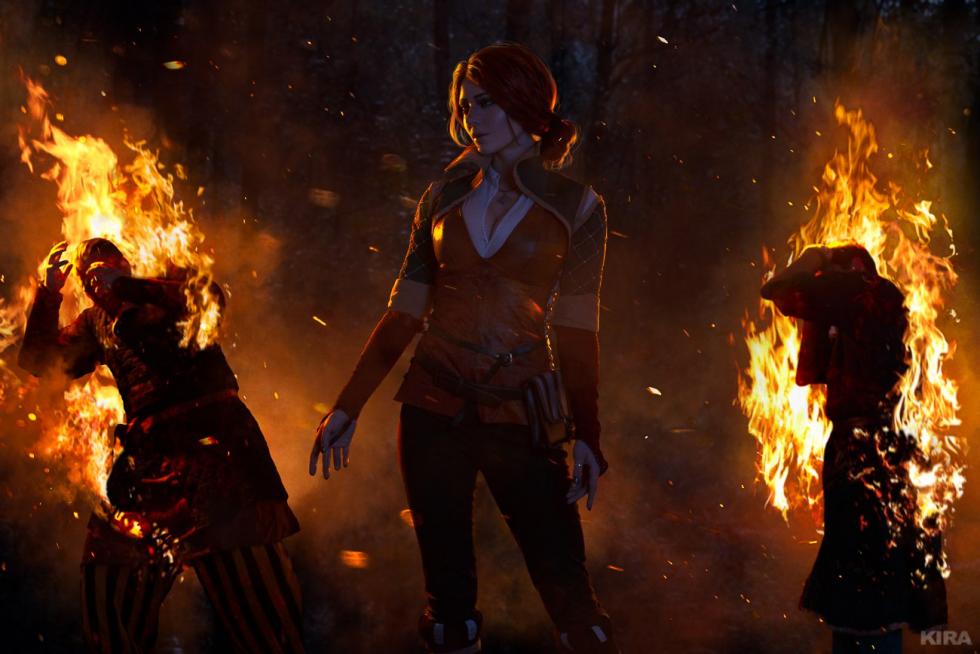 Cosplay - Косплей обворожительной и очень опасной Трисс из The Witcher 3: Wild Hunt - screenshot 5