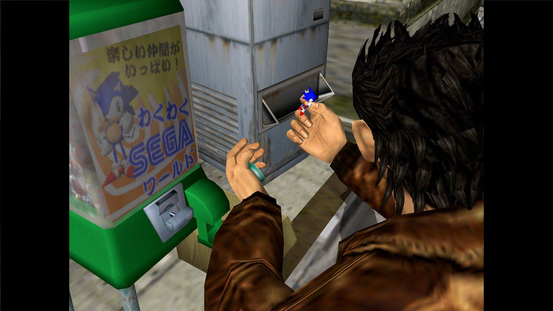 Утки в галстуках, Ёж Соник и другие скриншоты из с переиздания дилогии  Shenmue — Rampaga