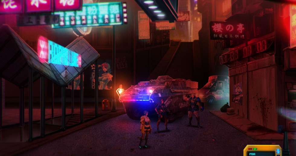 Indie - Стильная неоновая поинт'н'клик адвенчура Sense: A Cyberpunk Story выходит на Kickstarter - screenshot 1