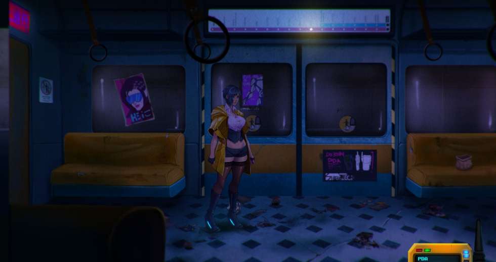 Indie - Стильная неоновая поинт'н'клик адвенчура Sense: A Cyberpunk Story выходит на Kickstarter - screenshot 3