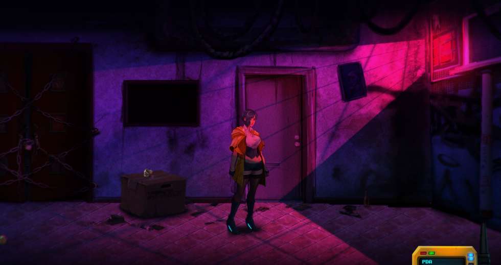Indie - Стильная неоновая поинт'н'клик адвенчура Sense: A Cyberpunk Story выходит на Kickstarter - screenshot 7