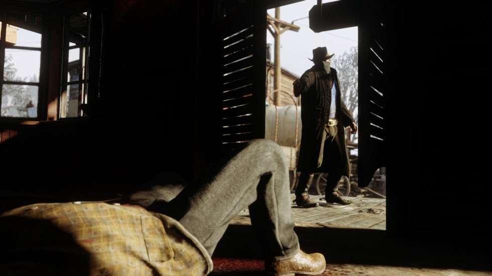 Red Dead Redemption 2 - Бородатый Артур Морган и Джон Марстон на новых скриншотах Red Dead Redemption 2 - screenshot 5
