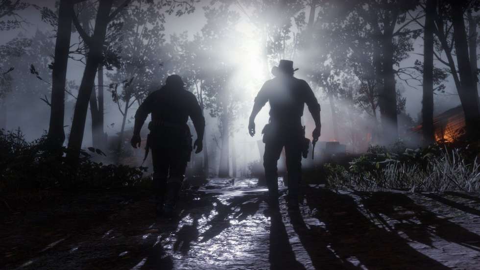 Red Dead Redemption 2 - Бородатый Артур Морган и Джон Марстон на новых скриншотах Red Dead Redemption 2 - screenshot 3