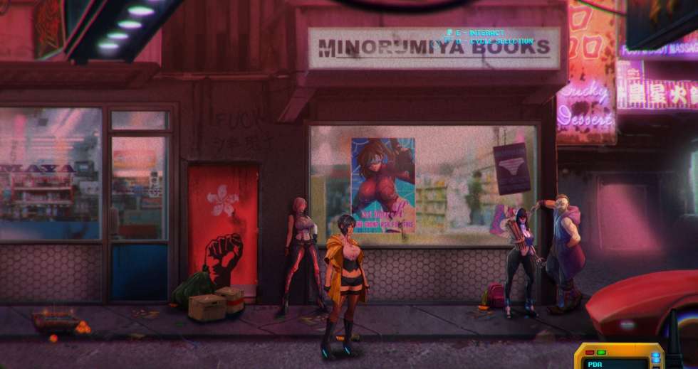 Indie - Стильная неоновая поинт'н'клик адвенчура Sense: A Cyberpunk Story выходит на Kickstarter - screenshot 2