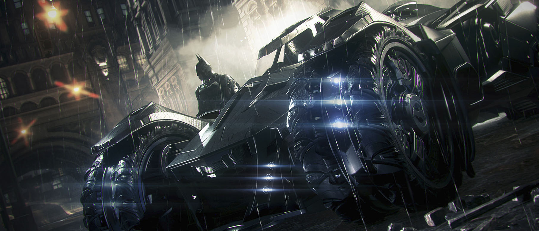 Изображение к Бэтмобиль из Batman: Arkham Knight прикатил в Лос-Сантос