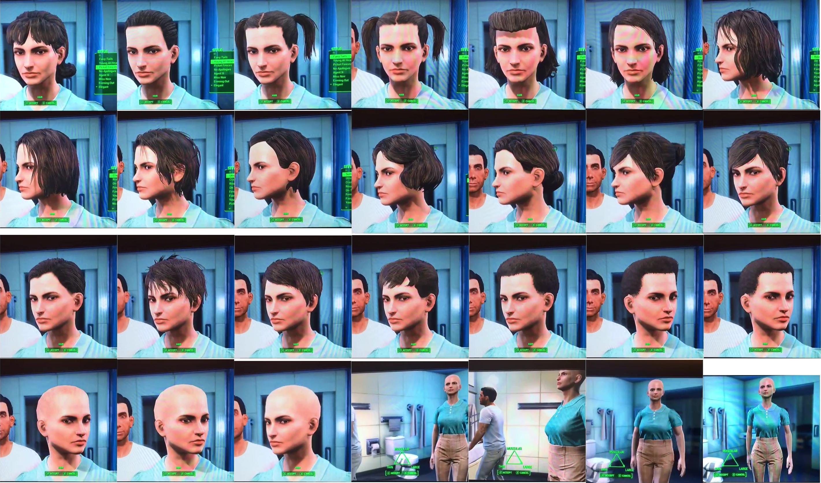 как поменять лицо персонажа в fallout 4 фото 89