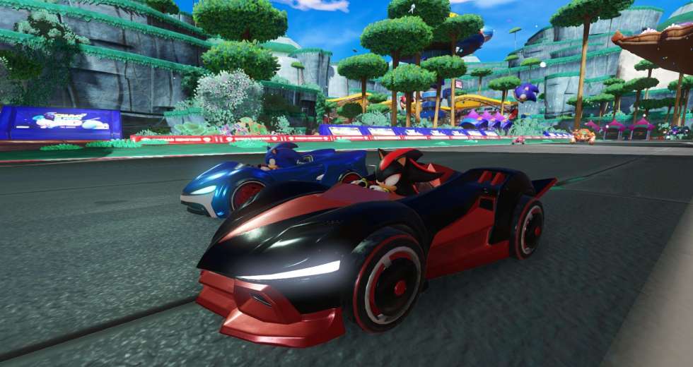 Sega - Соник, Тейлз, Руж и другие персонажи Sonic на скриншотах Team Sonic Racing - screenshot 4