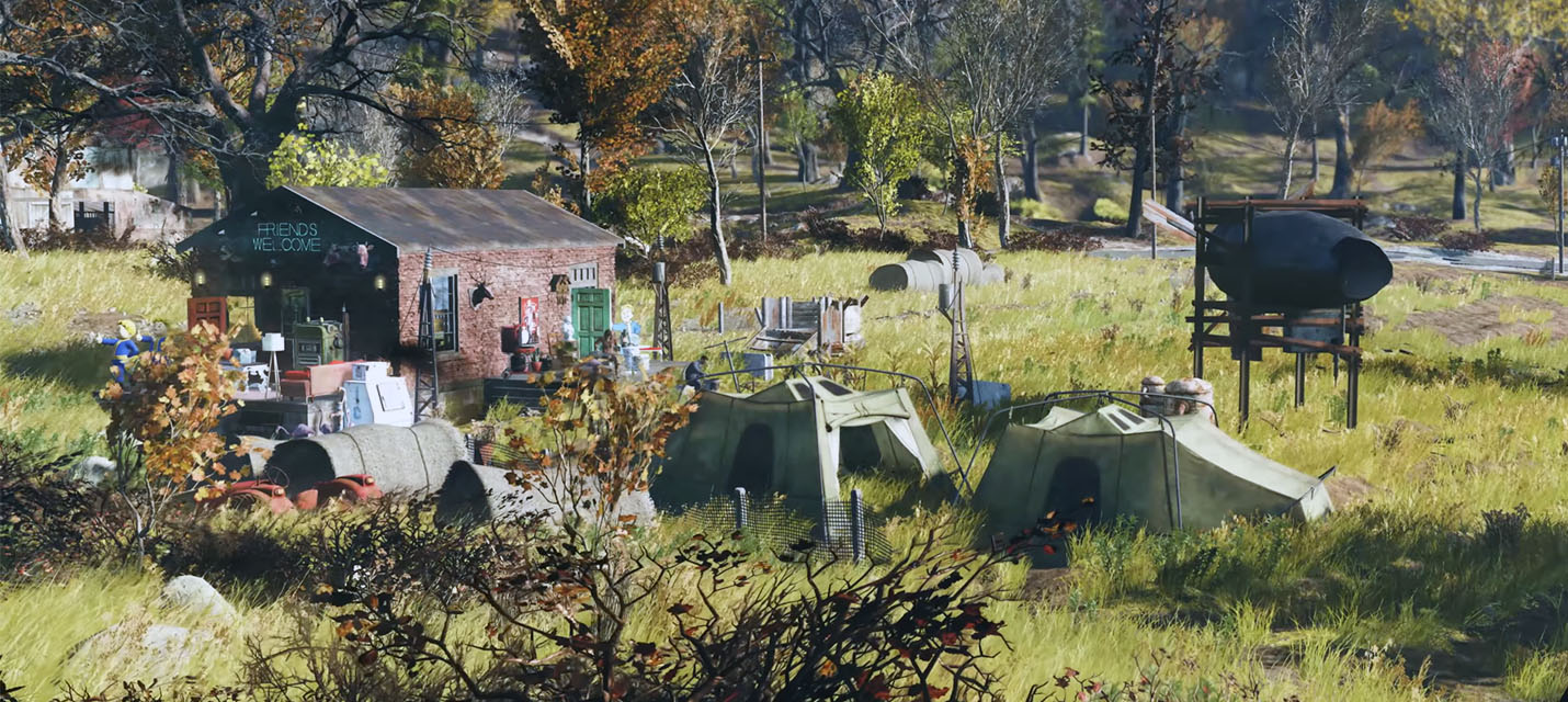 Fallout 76 схема флагшток с флагом сша