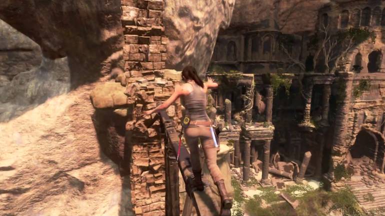 Rise of The Tomb Raider - Больше скриншотов сравнения из Xbox One и Xbox 360 версий Rise of the Tomb Raider - screenshot 11