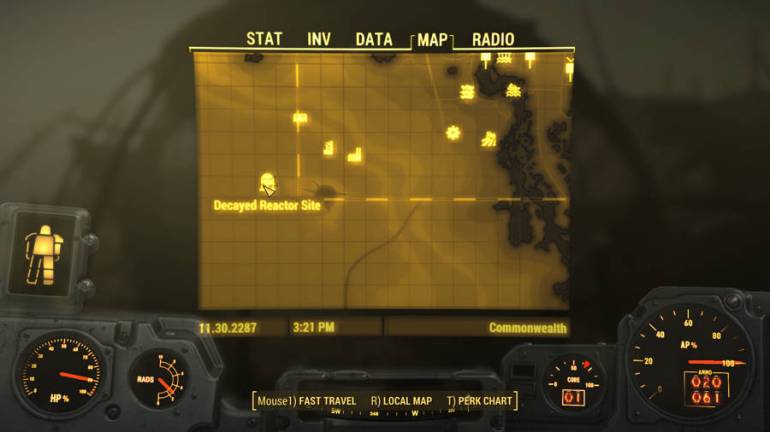 Fallout 4 - Что находится за пределами карты в Fallout 4? - screenshot 1