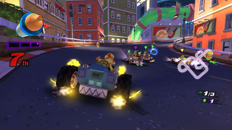 Новости - Nickelodeon Kart Racers, рейсинг с героями Nickelodeon, выйдет на PS4, Xbox One и Switch в Октябре - screenshot 4