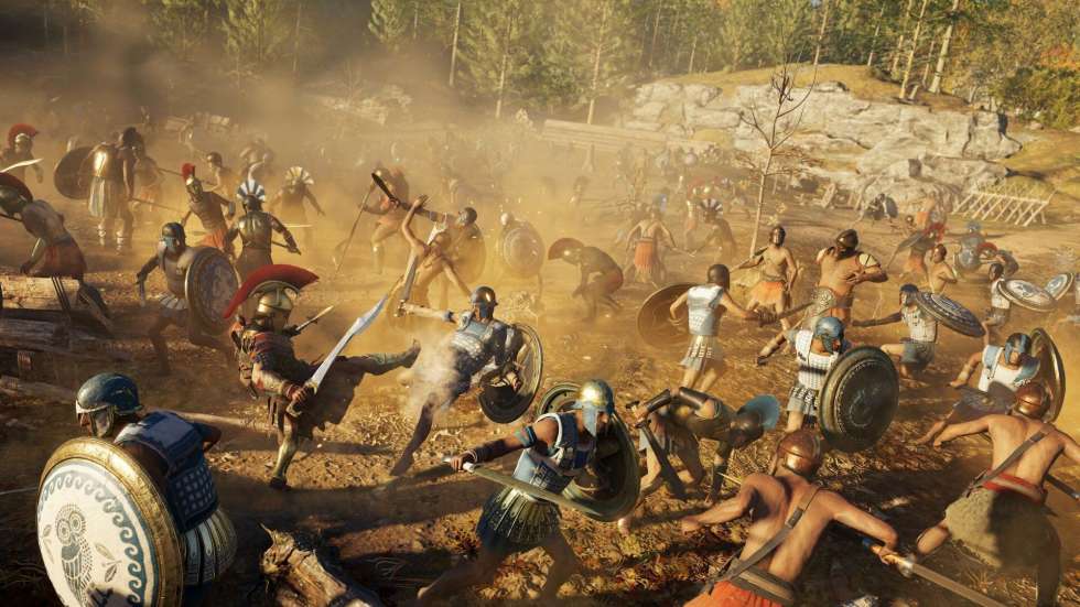 Assassin's Creed: Odyssey - Медуза Горгона, трезубец Посейдона и другие чудеса на новых скриншотах Assassins' Creed: Odyssey - screenshot 9