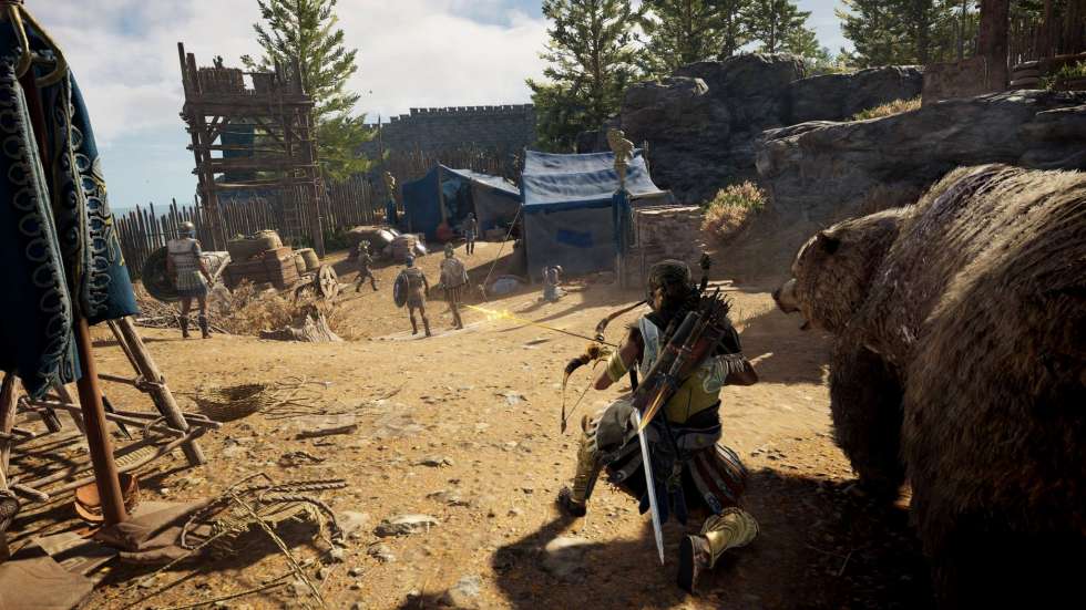 Assassin's Creed: Odyssey - Медуза Горгона, трезубец Посейдона и другие чудеса на новых скриншотах Assassins' Creed: Odyssey - screenshot 12