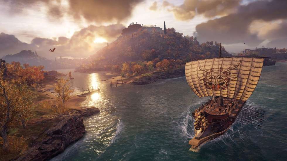 Assassin's Creed: Odyssey - Медуза Горгона, трезубец Посейдона и другие чудеса на новых скриншотах Assassins' Creed: Odyssey - screenshot 6