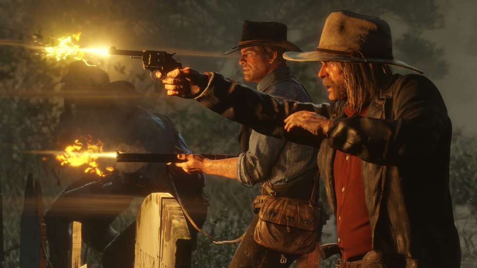 Red Dead Redemption 2 - Артут Морган и Банда Ван Дер Линде на новых скриншотах Red Dead Redemption 2 - screenshot 24