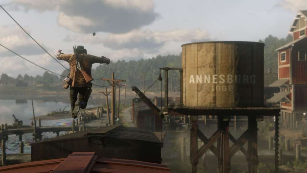 Red Dead Redemption 2 - Артут Морган и Банда Ван Дер Линде на новых скриншотах Red Dead Redemption 2 - screenshot 15