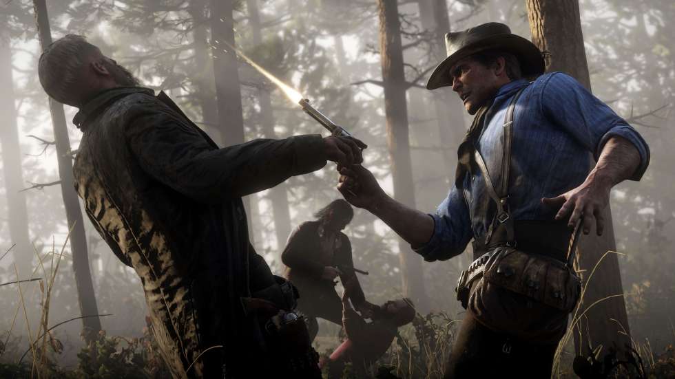 Red Dead Redemption 2 - Артут Морган и Банда Ван Дер Линде на новых скриншотах Red Dead Redemption 2 - screenshot 17